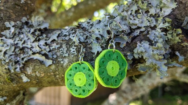 Quilling earrings kõrvarõngad