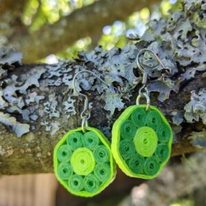 Quilling earrings kõrvarõngad
