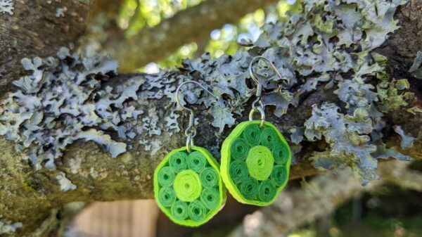 Quilling earrings kõrvarõngad