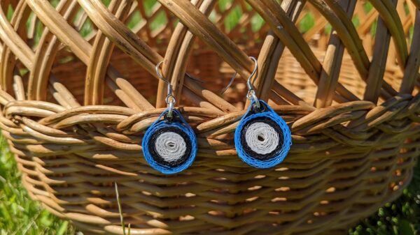 Quilling earrings kõrvarõngad