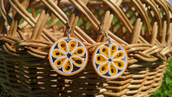 Quilling earrings kõrvarõngad