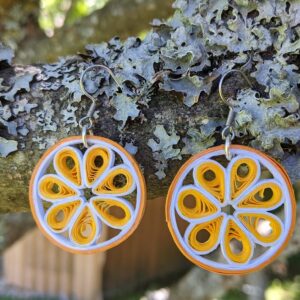 Quilling earrings kõrvarõngad