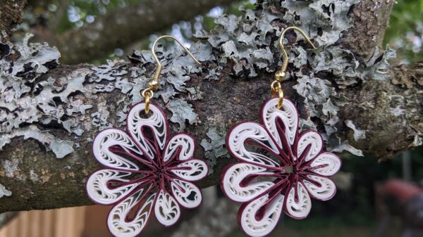Quilling earrings kõrvarõngad