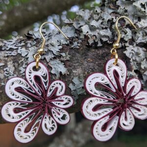 Quilling earrings kõrvarõngad
