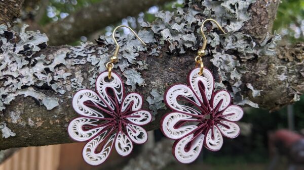 Quilling earrings kõrvarõngad