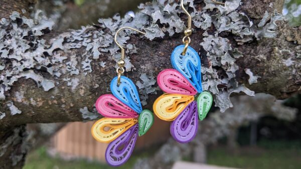 Quilling earrings kõrvarõngad