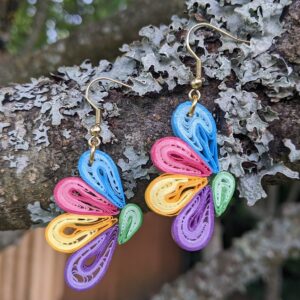 Quilling earrings kõrvarõngad
