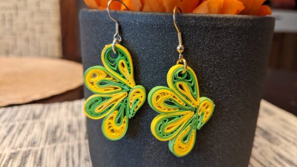Quilling earrings kõrvarõngad