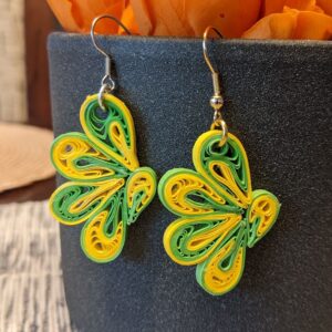 Quilling earrings kõrvarõngad