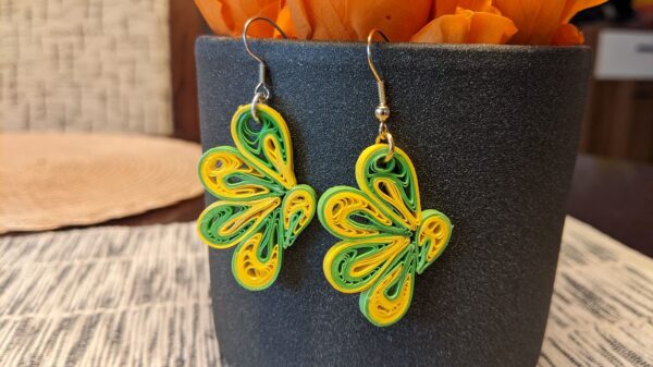 Quilling earrings kõrvarõngad