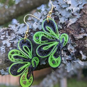 Quilling earrings kõrvarõngad