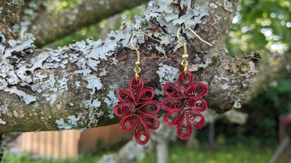 Quilling earrings kõrvarõngad