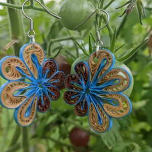 Quilling earrings kõrvarõngad