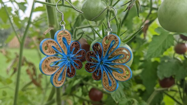 Quilling earrings kõrvarõngad