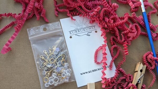 Quilling haagid ja visiitkaart
