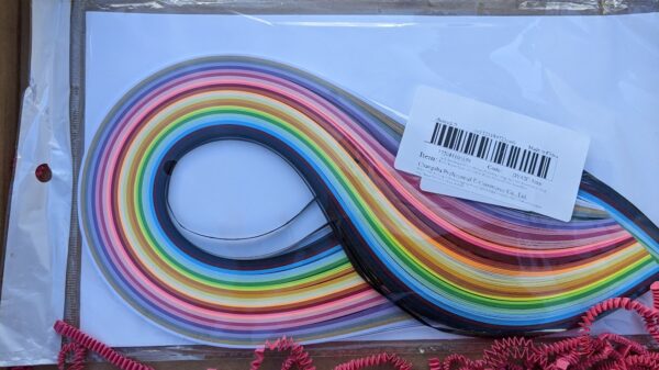 Quilling paberiribad stripes
